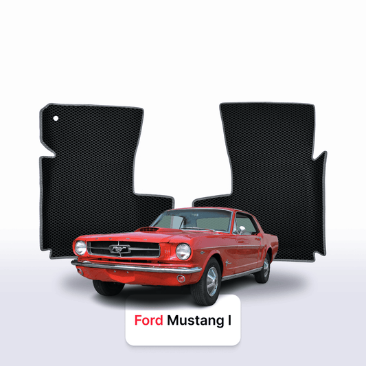 Car mats EVAMATS for Ford Mustang 1 gen 1964-1973 year COUPE