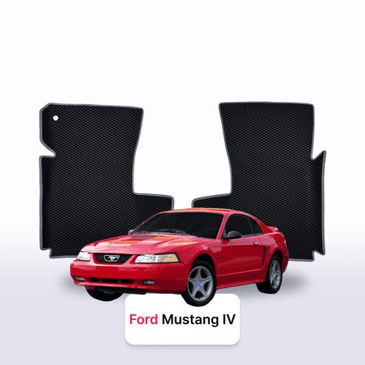 Car mats EVAMATS for Ford Mustang 4 gen 1993-2004 year COUPE