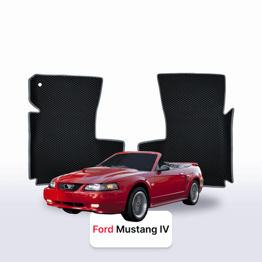 Car mats EVAMATS for Ford Mustang 4 gen 1993-2004 year CABRIO