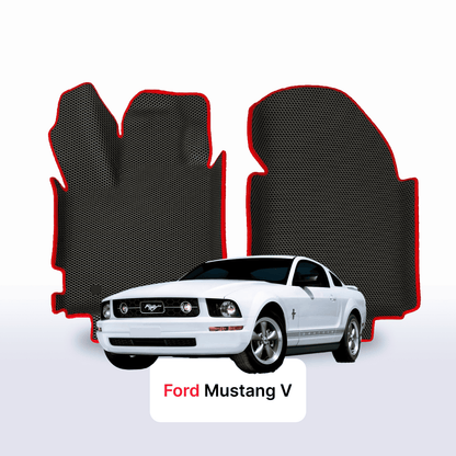 Car mats EVAMATS for Ford Mustang 5 gen 2004-2014 year COUPE