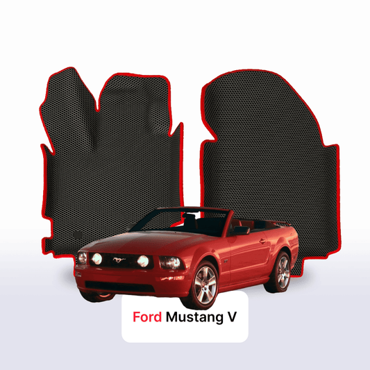 Car mats EVAMATS for Ford Mustang 5 gen 2004-2014 year CABRIO