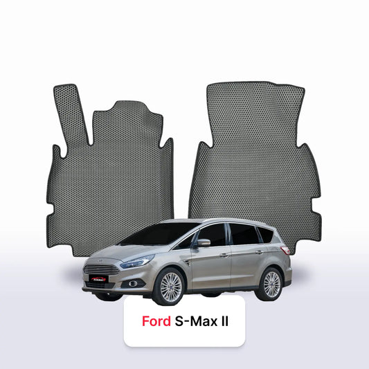 Car mats EVAMATS for Ford S-MAX(MK2) 2 gen 2015-2023 year MINIVAN 5  seater