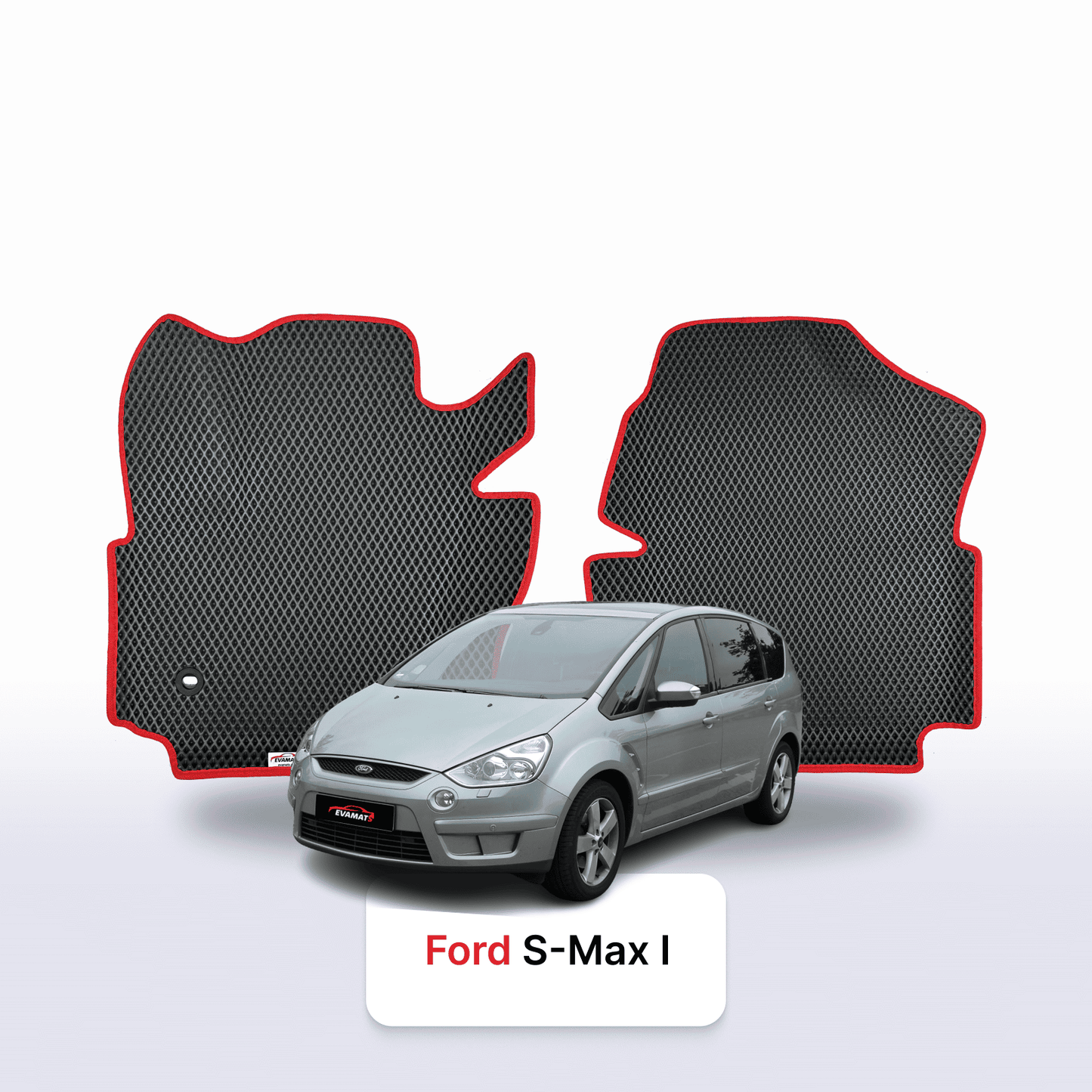 Car mats EVAMATS for Ford S-MAX 1 gen 2006-2015 year MINIVAN 5 seater