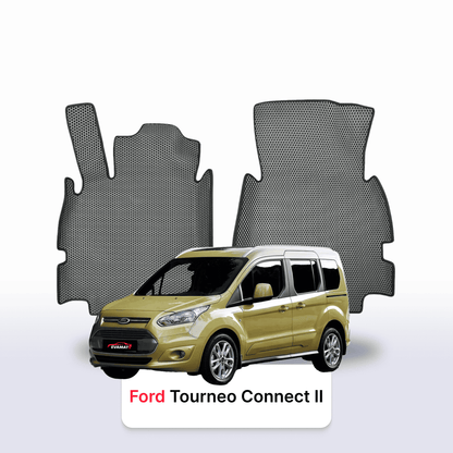 Car mats EVAMATS for Ford Tourneo Connect 2 gen 2012-2022 year MINIVAN 5 seater