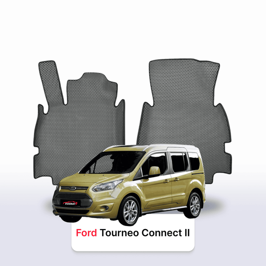 Car mats EVAMATS for Ford Tourneo Connect 2 gen 2012-2022 year MINIVAN 5 seater
