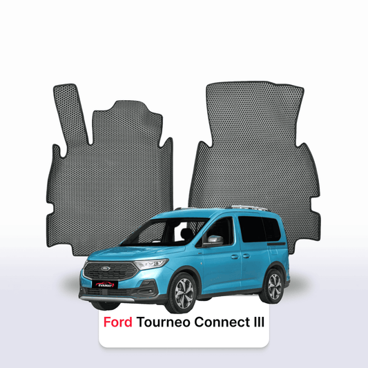 Car mats EVAMATS for Ford Tourneo Connect 3 gen 2021-2024 year MINIVAN 5 seater