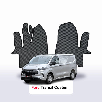 Car mats EVAMATS for Ford Transit Custom 1 gen 2012-2023 year VAN
