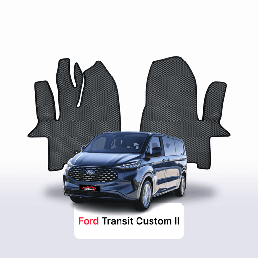 Car mats EVAMATS for Ford Transit Custom 2 gen 2023-2028 year BUS