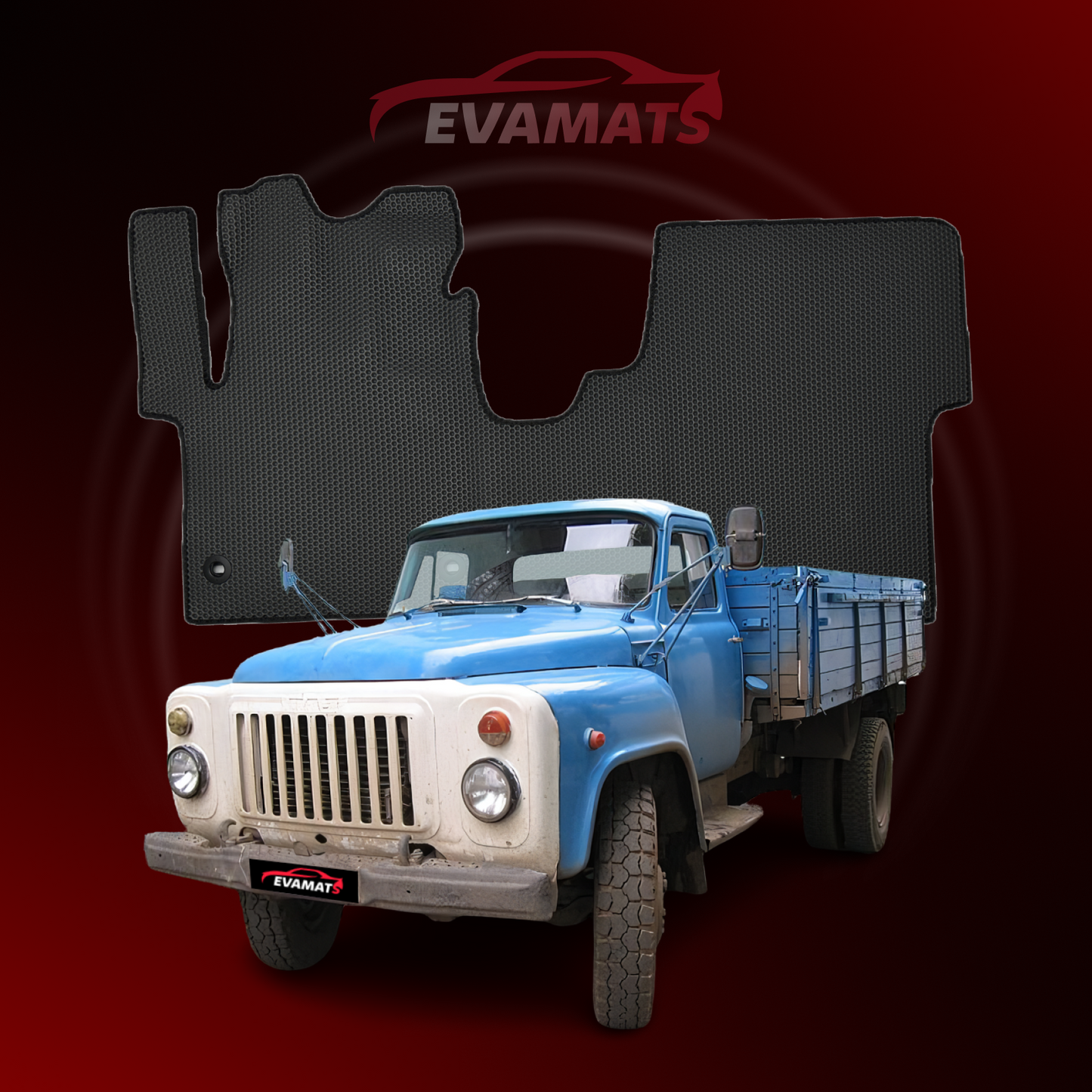 Autokoberce EVAMATS pro GAZ 53 1 gen 1973-1994 rok TRUCK