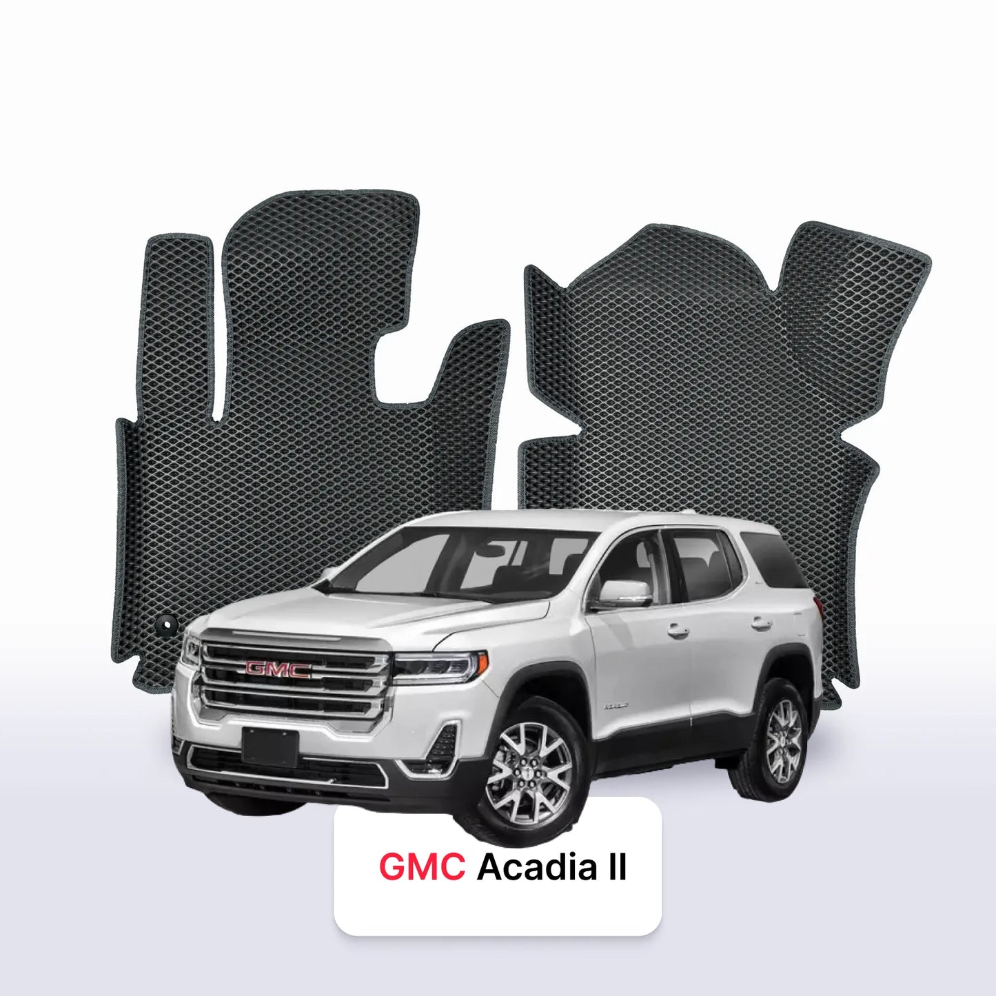 Car mats EVAMATS for GMC Acadia 2 gen 2016-2025 year SUV