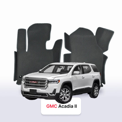 Car mats EVAMATS for GMC Acadia 2 gen 2016-2025 year SUV