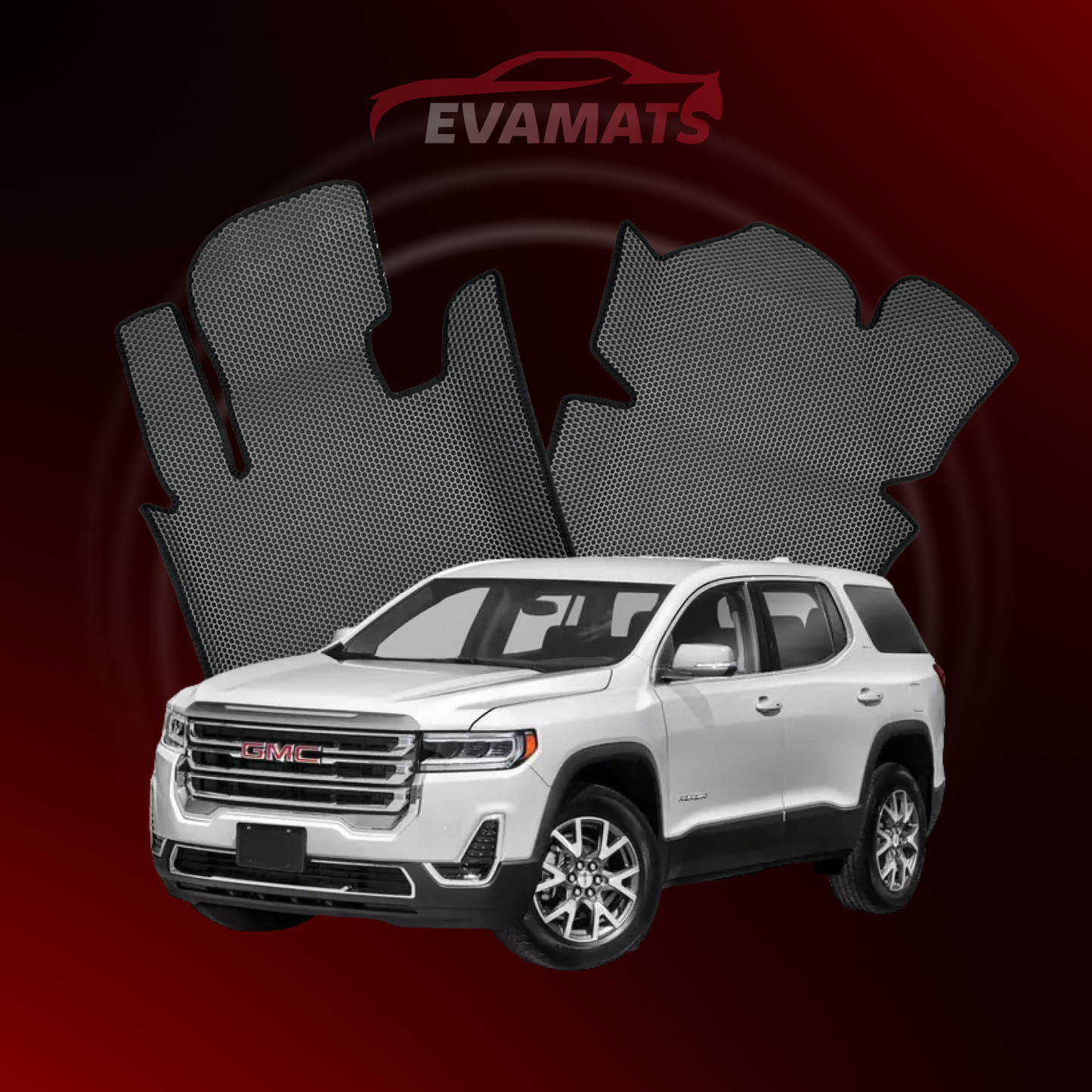 Alfombrillas EVAMATS para GMC Acadia 2ª generación, años 2016-2025, SUV