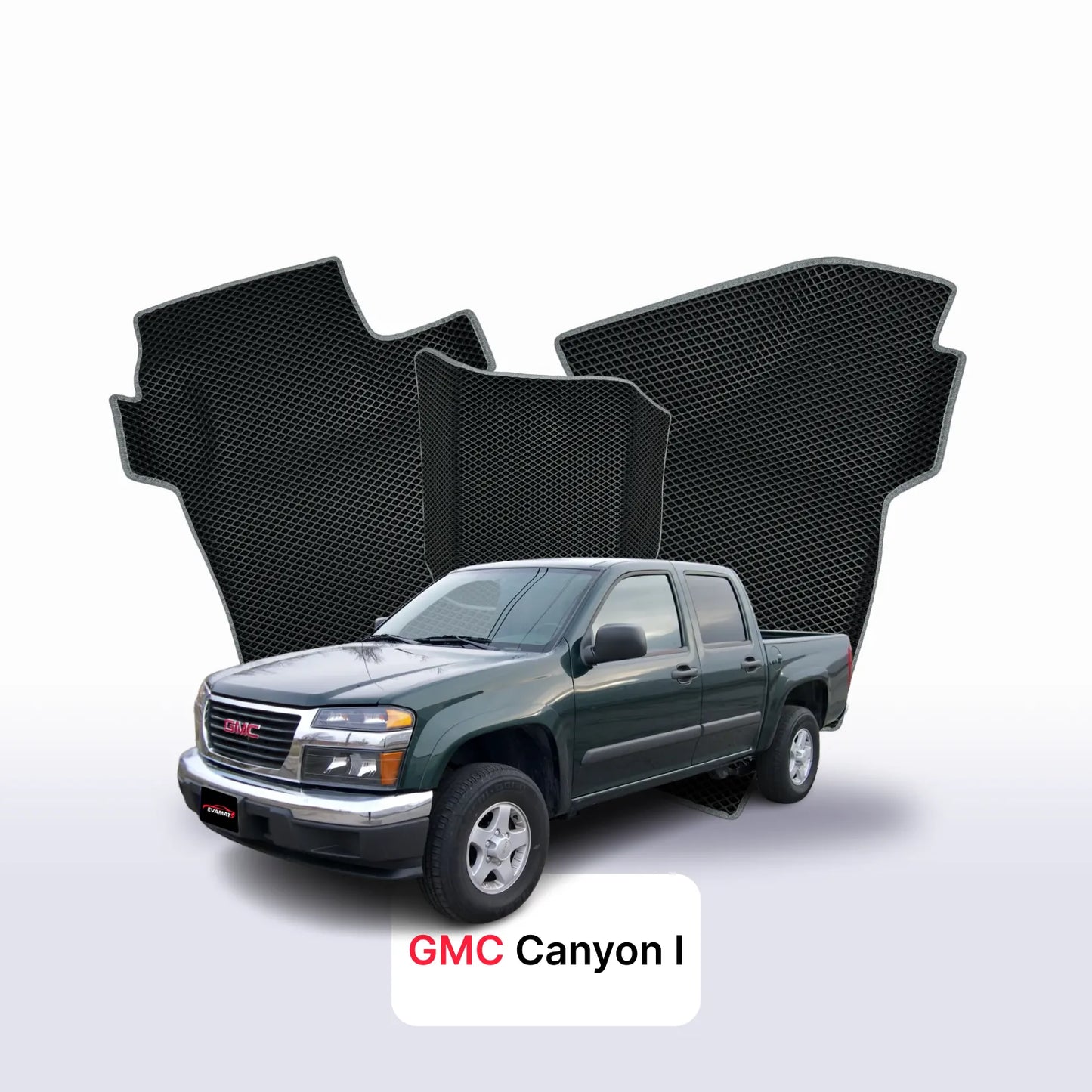 Car mats EVA for GMC Canyon 1 gen 2004-2012 year Pick-Up z double cabin
