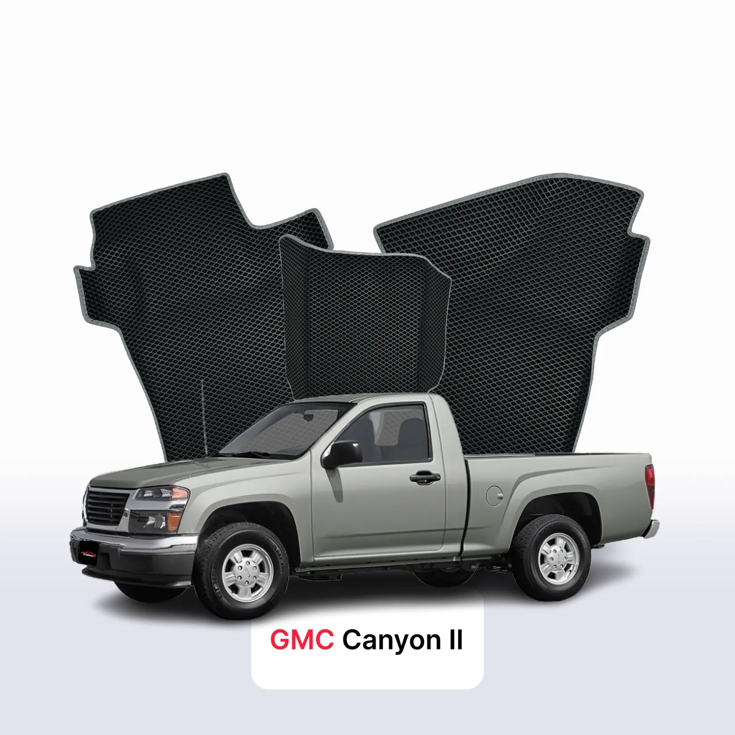 Car mats EVAMATS for GMC Canyon 2 gen 2014-2023 year PICK-UP single cabin