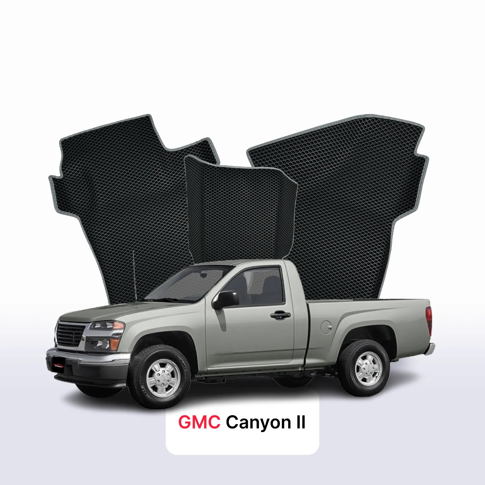 Car mats EVAMATS for GMC Canyon 2 gen 2014-2023 year PICK-UP single cabin