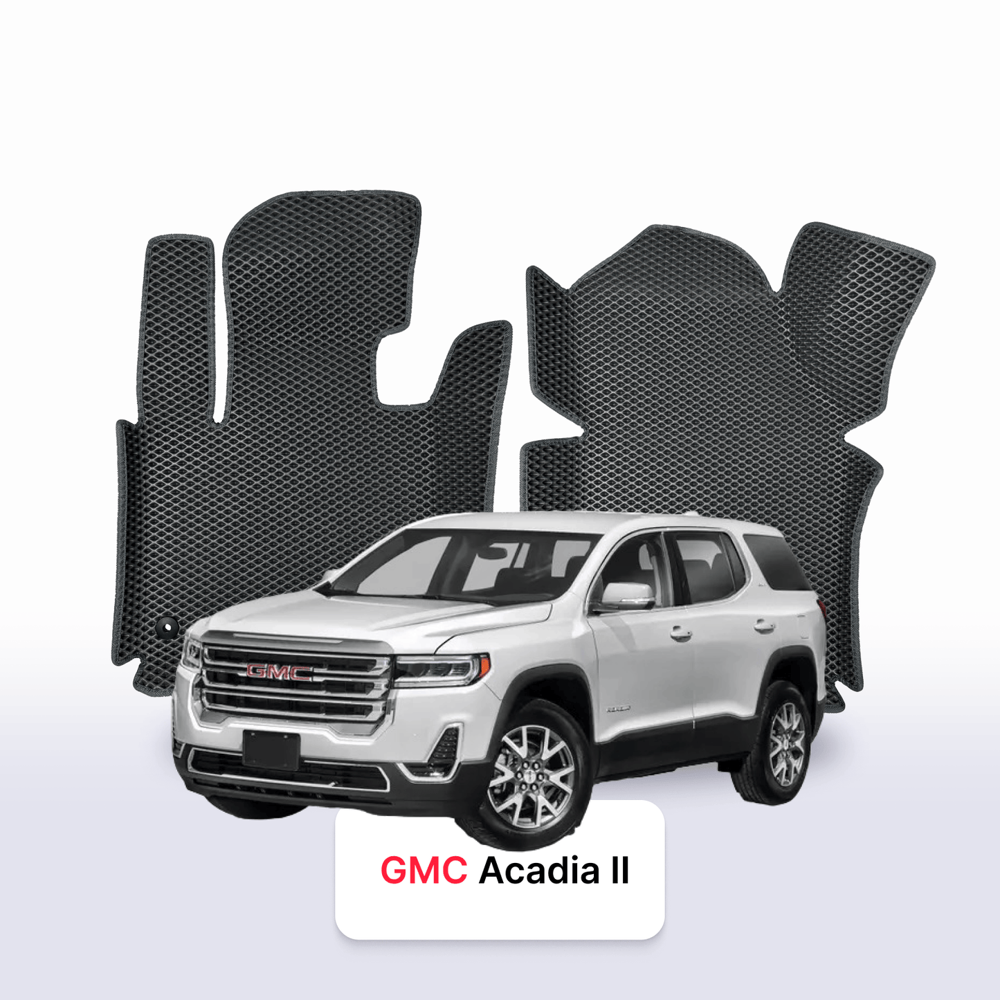 Car mats EVA for GMC Acadia 2 gen 2016-2023 year SUV