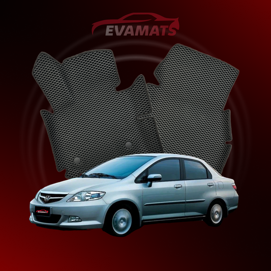 Fußmatten EVAMATS für Honda City 4 Gen 2002-2008 Jahr SEDAN