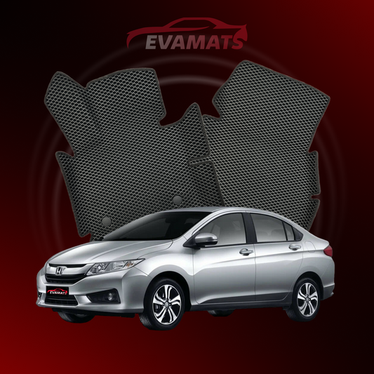 Fußmatten EVAMATS für Honda City 6 Gen 2013-2019 Jahr SEDAN