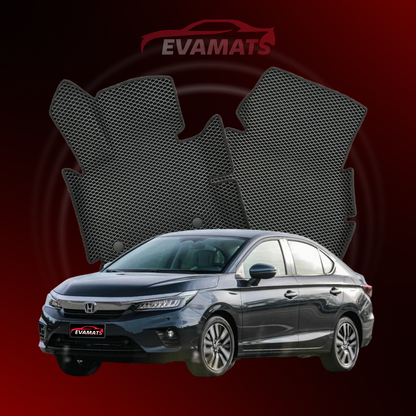 Car mats EVAMATS for Honda City 7 gen 2019-2025 year SEDAN