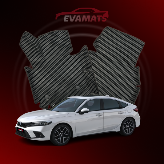 Tapis de voiture EVAMATS pour Honda Civic 11 gen 2021-2025 année HATCHBACK 5 portes