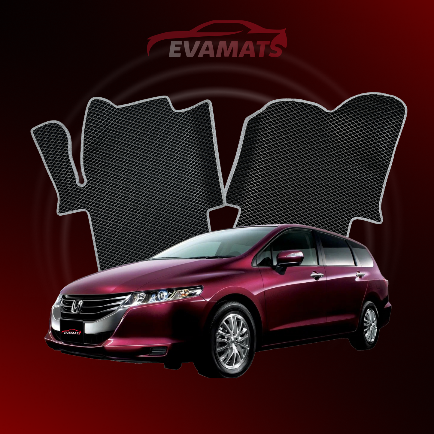 Alfombrillas EVAMATS para Honda Odyssey 4ª generación 2008-2013 MINIVAN