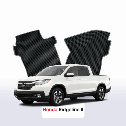 Car mats EVAMATS for Honda Ridgeline 2 gen 2016-2028 year Pick-Up double cabin