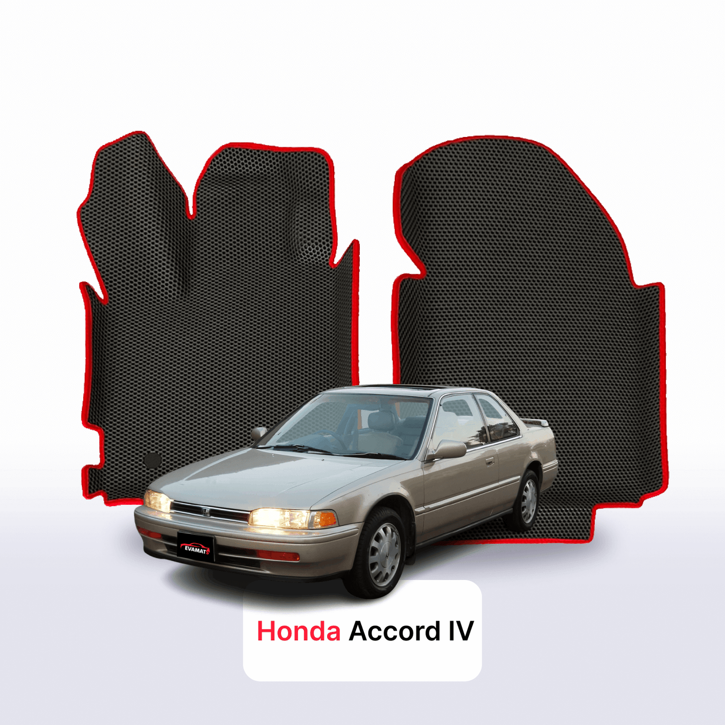 Car mats EVA for Honda Accord 4 gen 1989-1993 year COUPE