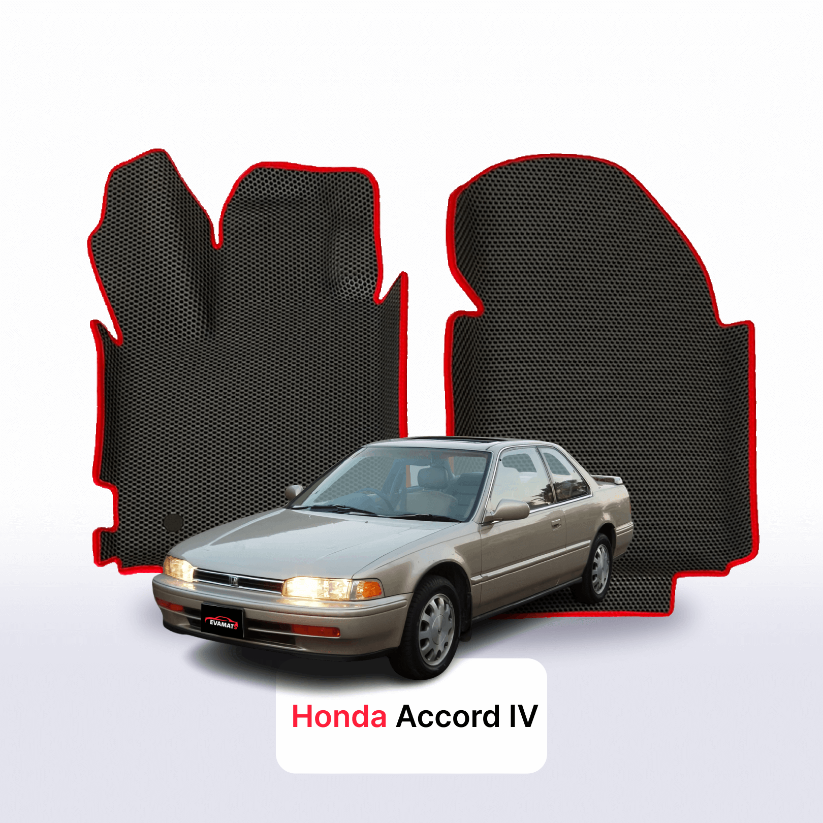 Car mats EVA for Honda Accord 4 gen 1989-1993 year COUPE
