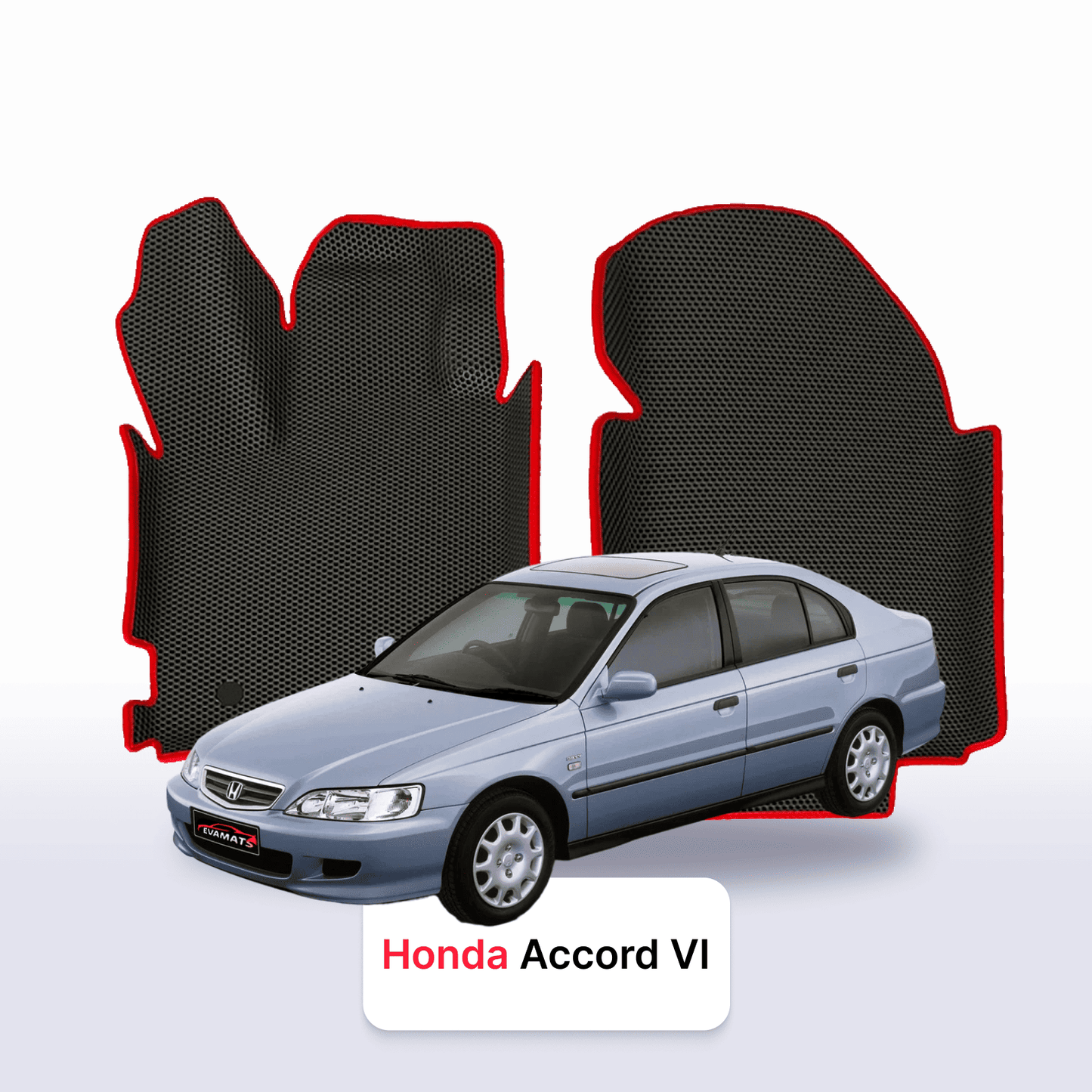 Car mats EVAMATS for Honda Accord 6 gen 1997-2003 year HATCHBACK/LIFTBACK