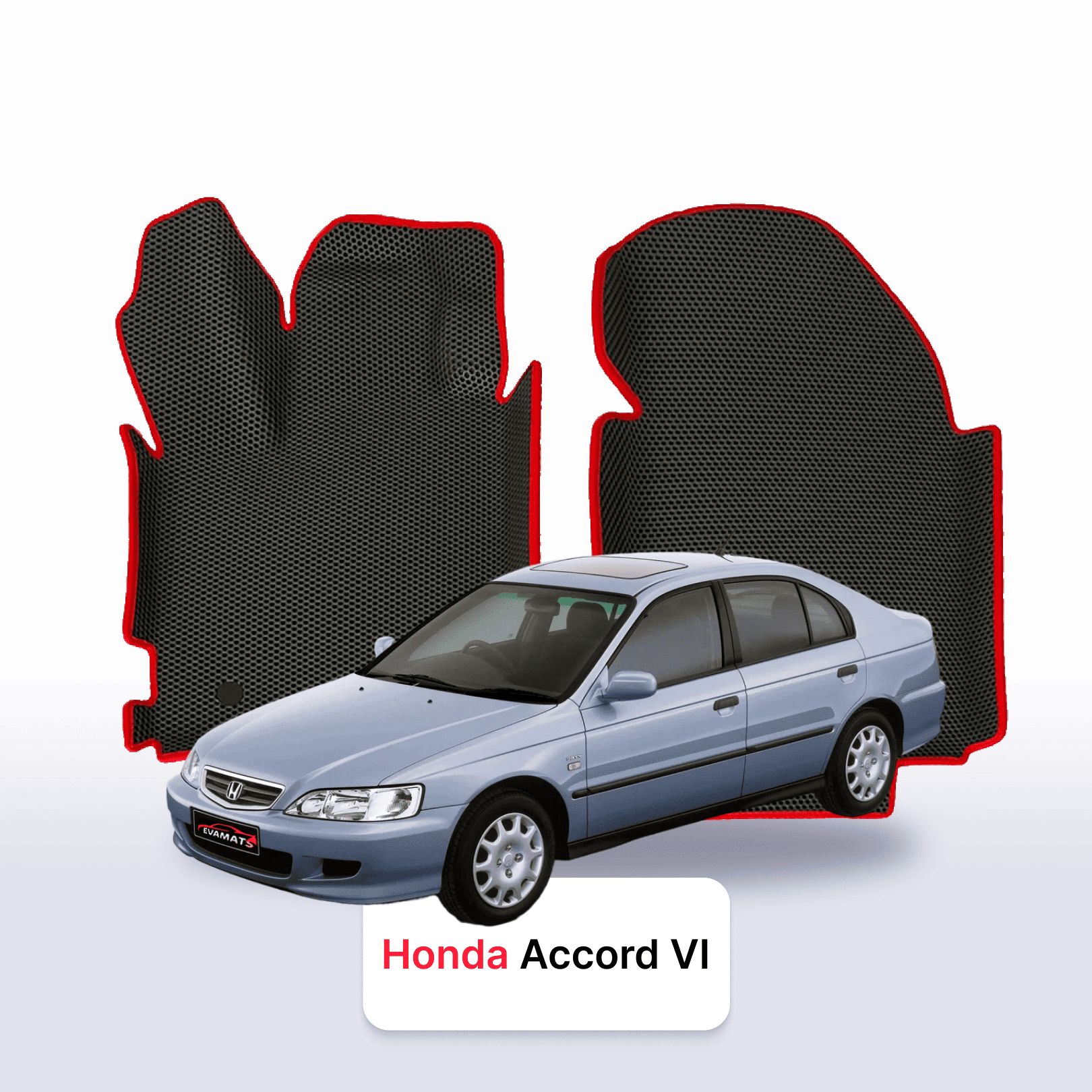 Car mats EVA for Honda Accord 6 gen 1997-2003 year HATCHBACK/LIFTBACK