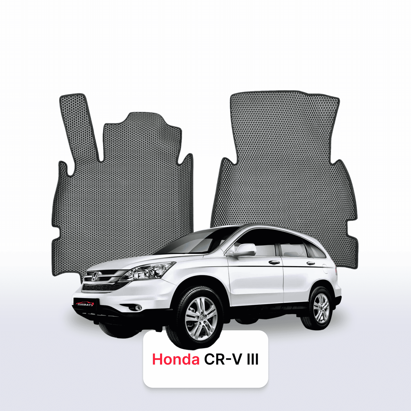 Car mats EVA for Honda CR-V 3 gen 2006-2012 year SUV