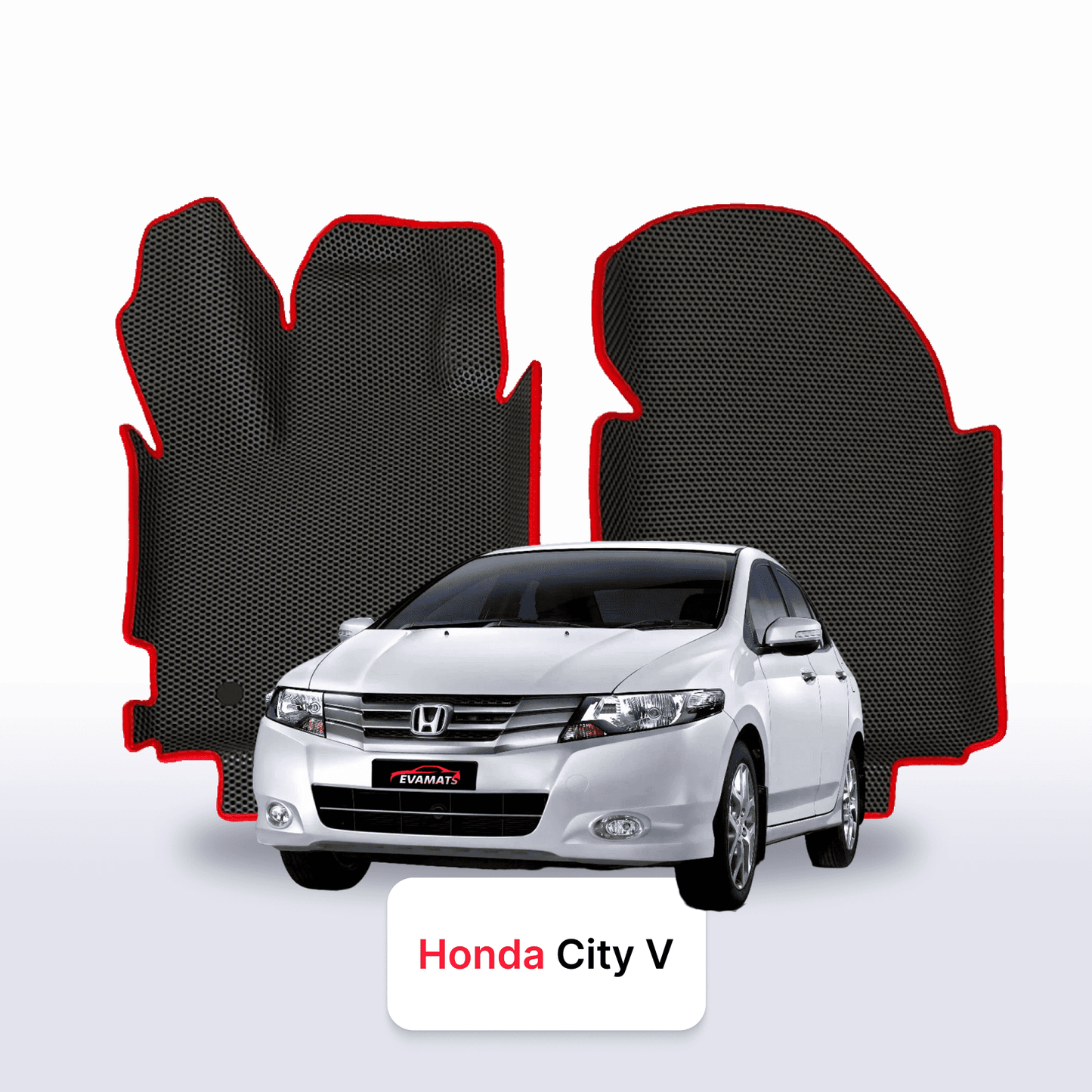Car mats EVAMATS for Honda City 5 gen 2008-2014 year SEDAN