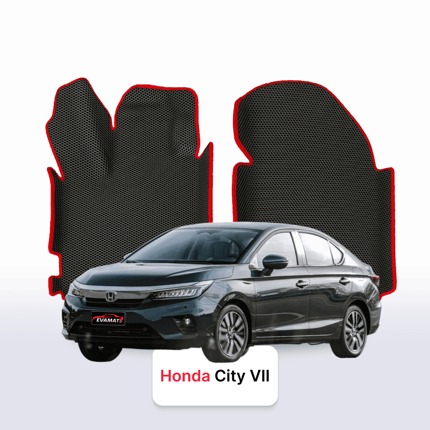 Car mats EVAMATS for Honda City 7 gen 2019-2025 year SEDAN