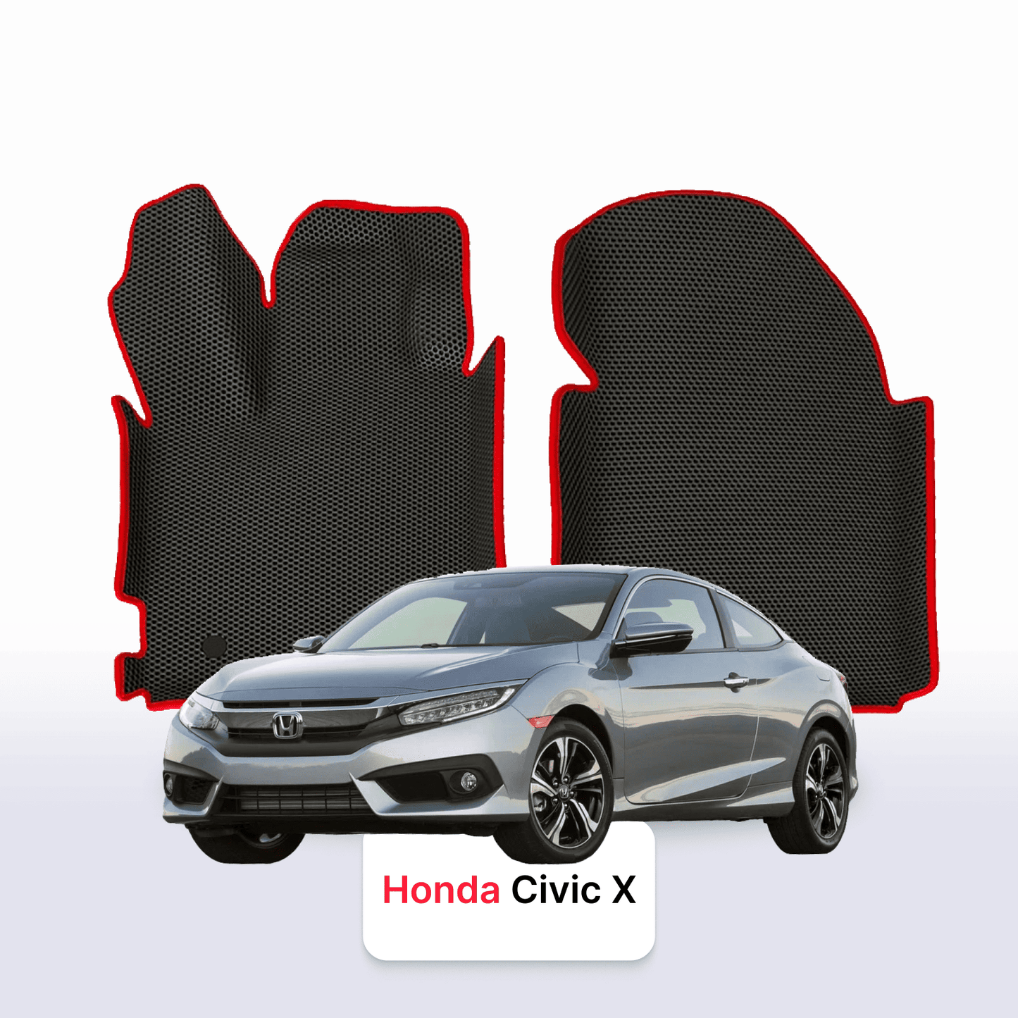 Car mats EVAMATS for Honda Civic 10 gen 2015-2021 year COUPE