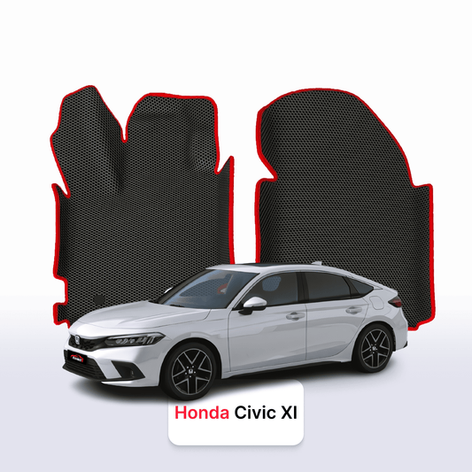 Car mats EVAMATS for Honda Civic 11 gen 2021-2028 year HATCHBACK 5 door