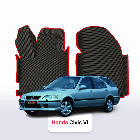 Car mats EVAMATS for Honda Civic 6 gen 1995-2001 year STATION WAGON