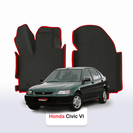 Car mats EVAMATS for Honda Civic 6 gen 1995-2001 year LIFTBACK
