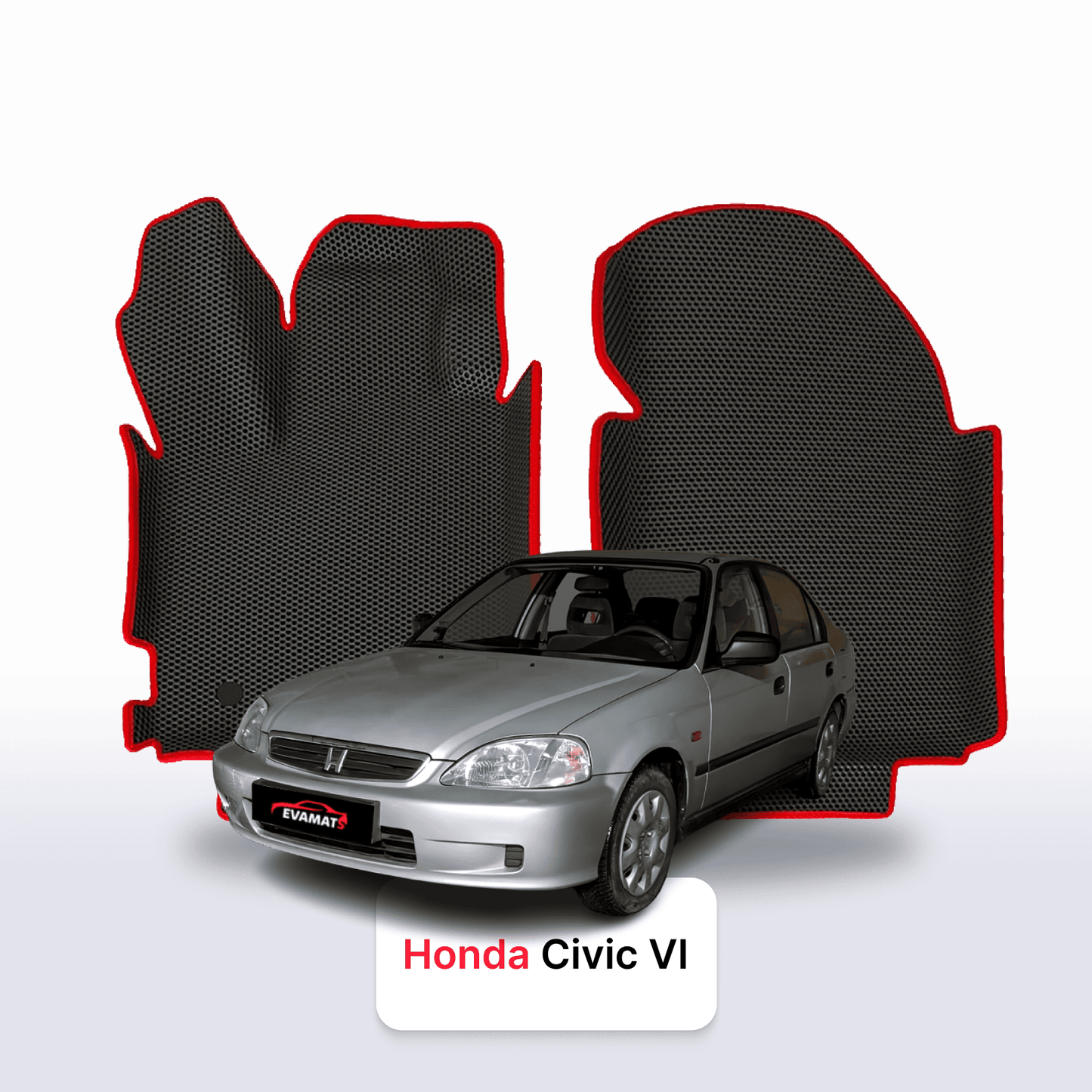 Car mats EVAMATS for Honda Civic 6 gen 1995-2001 year SEDAN