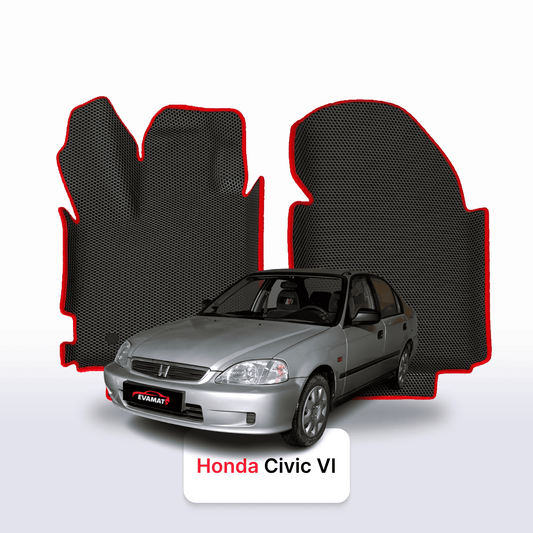 Car mats EVAMATS for Honda Civic 6 gen 1995-2001 year SEDAN