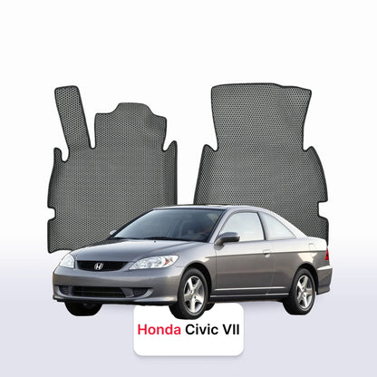 Car mats EVAMATS for Honda Civic 7 gen 2000-2006 year COUPE