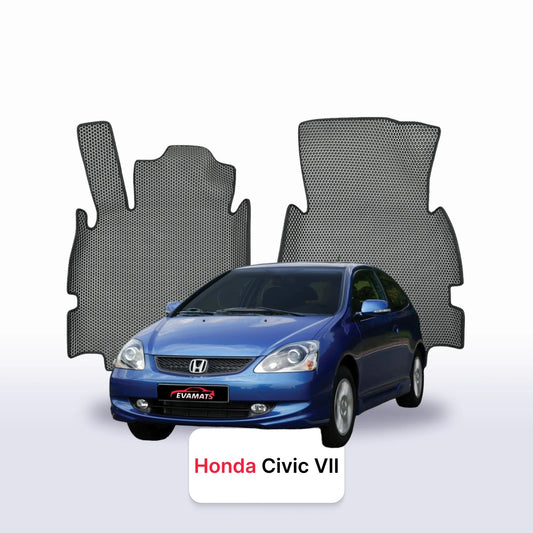 Car mats EVAMATS for Honda Civic 7 gen 2000-2006 year HATCHBACK 3 door