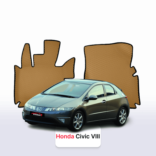 Car mats EVAMATS for Honda Civic 8 gen 2005-2012 year HATCHBACK 5 door
