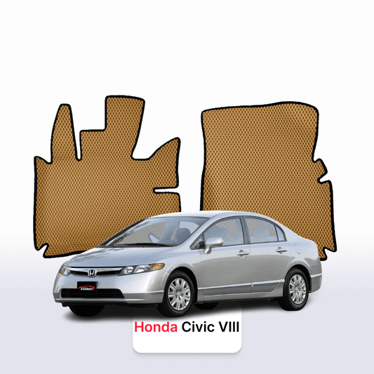 Car mats EVAMATS for Honda Civic 8 gen 2005-2012 year SEDAN