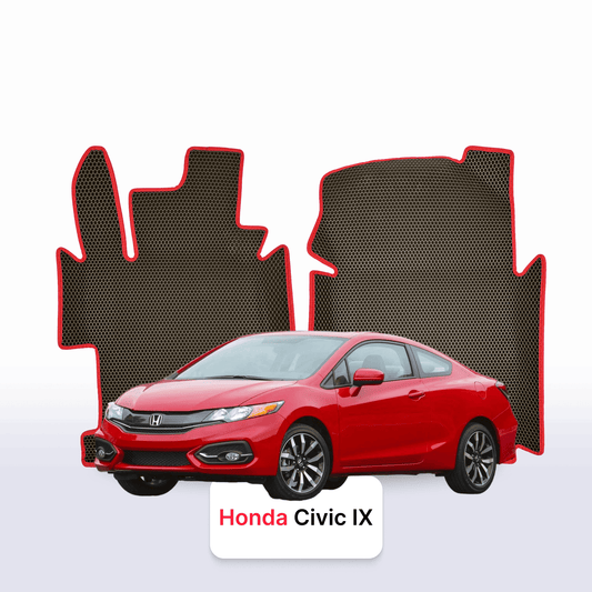 Car mats EVAMATS for Honda Civic 9 gen 2011-2017 year COUPE
