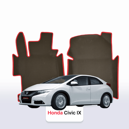 Car mats EVAMATS for Honda Civic 9 gen 2011-2017 year HATCHBACK 5 door