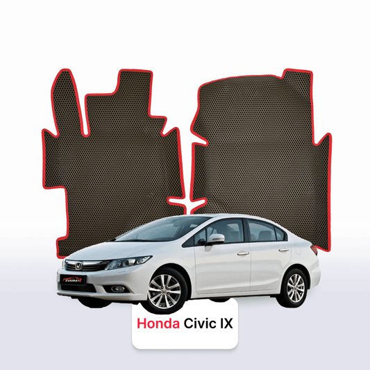 Car mats EVAMATS for Honda Civic 9 gen 2011-2017 year SEDAN