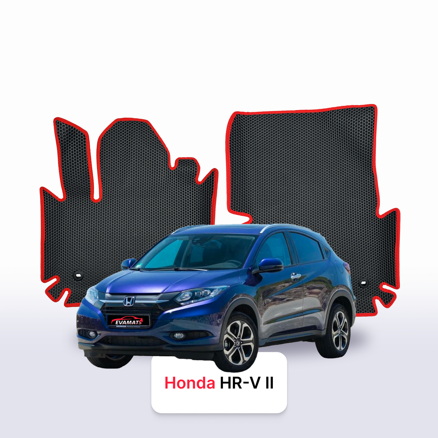 Car mats EVAMATS for Honda HR-V 2 gen 2013-2022 year SUV 5 door