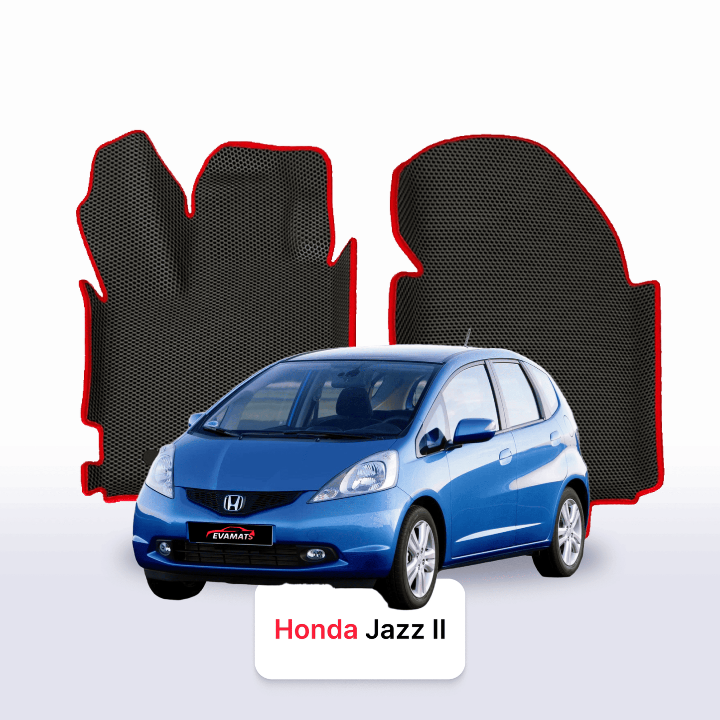 Car mats EVAMATS for Honda Jazz 2 gen 2008-2014 year HATCHBACK 5 door