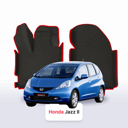 Car mats EVAMATS for Honda Jazz 2 gen 2008-2014 year HATCHBACK 5 door