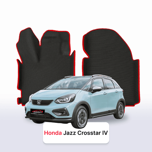 Car mats EVAMATS for Honda Jazz Crosstar 4 gen 2020-2026 year Hybrid HATCHBACK 5 door